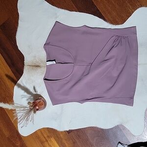 ATHLETA Lavender Crop Top S